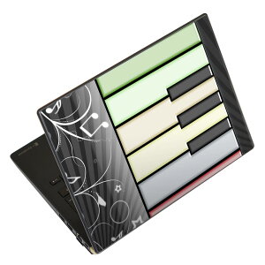 ノートパソコン スキンシール 17インチまで対応 汎用ステッカー 2枚セット LAVIE用 FMV用 LIFEBOOK用 Dynabook用 Lenovo用 Thinkbook用 IdeaPad用 HP用 Pavillon用 ENVY用 Elite用 Dell用 Vostro用 Inspiron用 VAIO用 006715