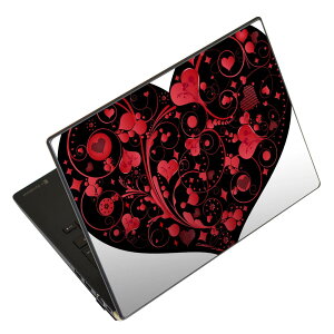 ノートパソコン スキンシール 17インチまで対応 汎用ステッカー 2枚セット LAVIE用 FMV用 LIFEBOOK用 Dynabook用 Lenovo用 Thinkbook用 IdeaPad用 HP用 Pavillon用 ENVY用 Elite用 Dell用 Vostro用 Inspiron用 VAIO用 007589