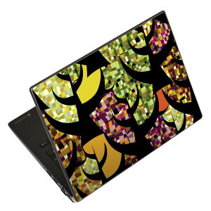ノートパソコン スキンシール 17インチまで対応 汎用ステッカー 2枚セット LAVIE用 FMV用 LIFEBOOK用 Dynabook用 Lenovo用 Thinkbook用 IdeaPad用 HP用 Pavillon用 ENVY用 Elite用 Dell用 Vostro用 Inspiron用 VAIO用 007685