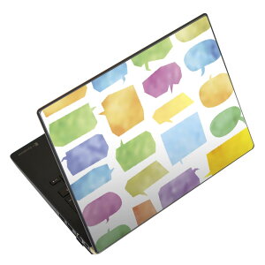 ノートパソコン スキンシール 17インチまで対応 汎用ステッカー 2枚セット LAVIE用 FMV用 LIFEBOOK用 Dynabook用 Lenovo用 Thinkbook用 IdeaPad用 HP用 Pavillon用 ENVY用 Elite用 Dell用 Vostro用 Inspiron用 VAIO用 009337