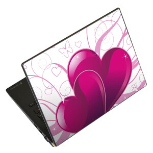 ノートパソコン スキンシール 17インチまで対応 汎用ステッカー 2枚セット LAVIE用 FMV用 LIFEBOOK用 Dynabook用 Lenovo用 Thinkbook用 IdeaPad用 HP用 Pavillon用 ENVY用 Elite用 Dell用 Vostro用 Inspiron用 VAIO用 009509