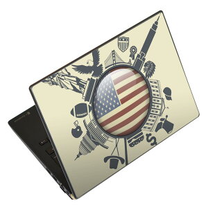 ノートパソコン スキンシール 17インチまで対応 汎用ステッカー 2枚セット LAVIE用 FMV用 LIFEBOOK用 Dynabook用 Lenovo用 Thinkbook用 IdeaPad用 HP用 Pavillon用 ENVY用 Elite用 Dell用 Vostro用 Inspiron用 VAIO用 009612