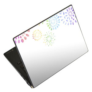 ノートパソコン スキンシール 17インチまで対応 汎用ステッカー 2枚セット LAVIE用 FMV用 LIFEBOOK用 Dynabook用 Lenovo用 Thinkbook用 IdeaPad用 HP用 Pavillon用 ENVY用 Elite用 Dell用 Vostro用 Inspiron用 VAIO用 009639