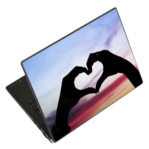ノートパソコン スキンシール 17インチまで対応 汎用ステッカー 2枚セット LAVIE用 FMV用 LIFEBOOK用 Dynabook用 Lenovo用 Thinkbook用 IdeaPad用 HP用 Pavillon用 ENVY用 Elite用 Dell用 Vostro用 Inspiron用 VAIO用 009663