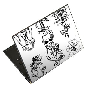 ノートパソコン スキンシール 17インチまで対応 汎用ステッカー 2枚セット LAVIE用 FMV用 LIFEBOOK用 Dynabook用 Lenovo用 Thinkbook用 IdeaPad用 HP用 Pavillon用 ENVY用 Elite用 Dell用 Vostro用 Inspiron用 VAIO用 009668