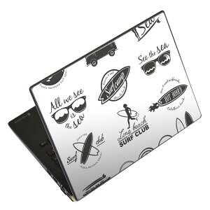 ノートパソコン スキンシール 17インチまで対応 汎用ステッカー 2枚セット LAVIE用 FMV用 LIFEBOOK用 Dynabook用 Lenovo用 Thinkbook用 IdeaPad用 HP用 Pavillon用 ENVY用 Elite用 Dell用 Vostro用 Inspiron用 VAIO用 013961