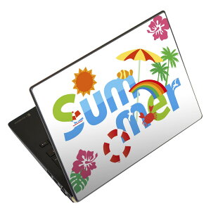 ノートパソコン スキンシール 17インチまで対応 汎用ステッカー 2枚セット LAVIE用 FMV用 LIFEBOOK用 Dynabook用 Lenovo用 Thinkbook用 IdeaPad用 HP用 Pavillon用 ENVY用 Elite用 Dell用 Vostro用 Inspiron用 VAIO用 014118