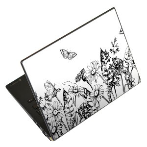 ノートパソコン スキンシール 17インチまで対応 汎用ステッカー 2枚セット LAVIE用 FMV用 LIFEBOOK用 Dynabook用 Lenovo用 Thinkbook用 IdeaPad用 HP用 Pavillon用 ENVY用 Elite用 Dell用 Vostro用 Inspiron用 VAIO用 014236