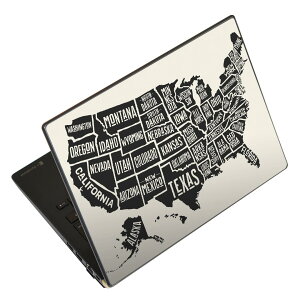 ノートパソコン スキンシール 17インチまで対応 汎用ステッカー 2枚セット LAVIE用 FMV用 LIFEBOOK用 Dynabook用 Lenovo用 Thinkbook用 IdeaPad用 HP用 Pavillon用 ENVY用 Elite用 Dell用 Vostro用 Inspiron用 VAIO用 014307