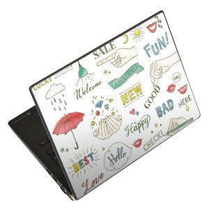 �m�[�g�p�\�R�� �X�L���V�[�� 17�C���`�܂őΉ� �ėp�X�e�b�J�[ 2���Z�b�g LAVIE�p FMV�p LIFEBOOK�p Dynabook�p Lenovo�p Thinkbook�p IdeaPad�p HP�p Pavillon�p ENVY�p Elite�p Dell�p Vostro�p Inspiron�p VAIO�p 014743 