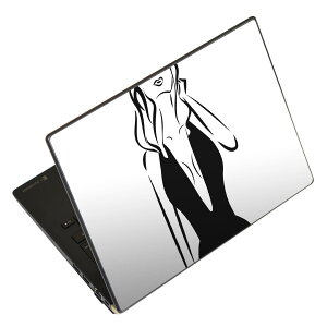 ノートパソコン スキンシール 13.3インチまで対応 汎用ステッカー 2枚セット LAVIE用 FMV用 LIFEBOOK用 Dynabook用 Lenovo用 Thinkbook用 IdeaPad用 HP用 Pavillon用 ENVY用 Elite用 Dell用 Vostro用 Inspiron用 VAIO用 014745