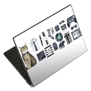 ノートパソコン スキンシール 17インチまで対応 汎用ステッカー 2枚セット LAVIE用 FMV用 LIFEBOOK用 Dynabook用 Lenovo用 Thinkbook用 IdeaPad用 HP用 Pavillon用 ENVY用 Elite用 Dell用 Vostro用 Inspiron用 VAIO用 015510