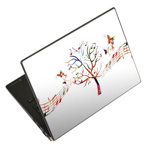 ノートパソコン スキンシール 17インチまで対応 汎用ステッカー 2枚セット LAVIE用 FMV用 LIFEBOOK用 Dynabook用 Lenovo用 Thinkbook用 IdeaPad用 HP用 Pavillon用 ENVY用 Elite用 Dell用 Vostro用 Inspiron用 VAIO用 015770