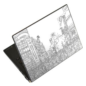 ノートパソコン スキンシール 17インチまで対応 汎用ステッカー 2枚セット LAVIE用 FMV用 LIFEBOOK用 Dynabook用 Lenovo用 Thinkbook用 IdeaPad用 HP用 Pavillon用 ENVY用 Elite用 Dell用 Vostro用 Inspiron用 VAIO用 016069
