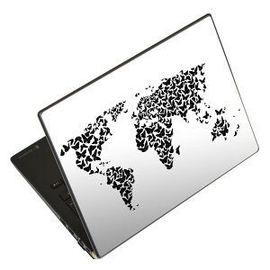 ノートパソコン スキンシール 17インチまで対応 汎用ステッカー 2枚セット LAVIE用 FMV用 LIFEBOOK用 Dynabook用 Lenovo用 Thinkbook用 IdeaPad用 HP用 Pavillon用 ENVY用 Elite用 Dell用 Vostro用 Inspiron用 VAIO用 016161