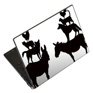 ノートパソコン スキンシール 17インチまで対応 汎用ステッカー 2枚セット LAVIE用 FMV用 LIFEBOOK用 Dynabook用 Lenovo用 Thinkbook用 IdeaPad用 HP用 Pavillon用 ENVY用 Elite用 Dell用 Vostro用 Inspiron用 VAIO用 016234