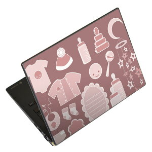 ノートパソコン スキンシール 17インチまで対応 汎用ステッカー 2枚セット LAVIE用 FMV用 LIFEBOOK用 Dynabook用 Lenovo用 Thinkbook用 IdeaPad用 HP用 Pavillon用 ENVY用 Elite用 Dell用 Vostro用 Inspiron用 VAIO用 016310