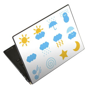 ノートパソコン スキンシール 17インチまで対応 汎用ステッカー 2枚セット LAVIE用 FMV用 LIFEBOOK用 Dynabook用 Lenovo用 Thinkbook用 IdeaPad用 HP用 Pavillon用 ENVY用 Elite用 Dell用 Vostro用 Inspiron用 VAIO用 016467