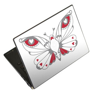 ノートパソコン スキンシール 13.3インチまで対応 汎用ステッカー 2枚セット LAVIE用 FMV用 LIFEBOOK用 Dynabook用 Lenovo用 Thinkbook用 IdeaPad用 HP用 Pavillon用 ENVY用 Elite用 Dell用 Vostro用 Inspiron用 VAIO用 019853