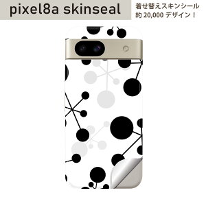 Pixel 8a �p �X�L���V�[�� pixel8a �S�ʃX�L���V�[�� �t�� �w�� ���� �X�e�b�J�[ �ی�V�[�� 2������ �͗l�@���@���@002664