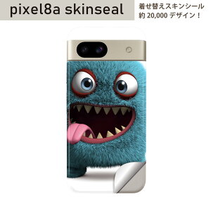 Pixel 8a �p �X�L���V�[�� pixel8a �S�ʃX�L���V�[�� �t�� �w�� ���� �X�e�b�J�[ �ی�V�[�� 2������ �����X�^�[�@�L�����N�^�[�@003431