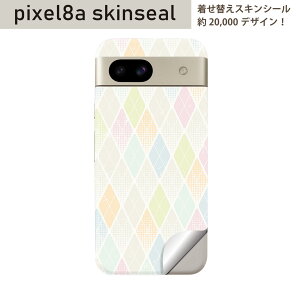 Pixel 8a �p �X�L���V�[�� pixel8a �S�ʃX�L���V�[�� �t�� �w�� ���� �X�e�b�J�[ �ی�V�[�� 2������ �J���t���@�_�C���@�͗l�@005256