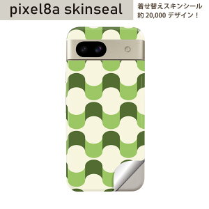 Pixel 8a �p �X�L���V�[�� pixel8a �S�ʃX�L���V�[�� �t�� �w�� ���� �X�e�b�J�[ �ی�V�[�� 2������ �΁@�O���[���@�͗l�@008889