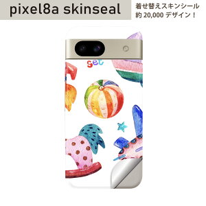 Pixel 8a 用 スキンシール pixel8a 全面スキンシール フル 背面 側面 ステッカー 保護シール 2枚入り おもちゃ キッズ 子供 013609