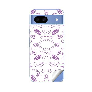 Google Pixel 8/8a/8 Pro �Ή� �X�L���V�[�� �������� �w�� �ی� �J�o�[ �X�e�b�J�[ �X�}�z ������� �\�邾�� ����2������ igsticker ���C�N�@�������@�n�[�g 002707