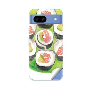 Google Pixel 8/8a/8 Pro �Ή� �X�L���V�[�� �������� �w�� �ی� �J�o�[ �X�e�b�J�[ �X�}�z ������� �\�邾�� ����2������ igsticker �����i Sushi ���� 019884