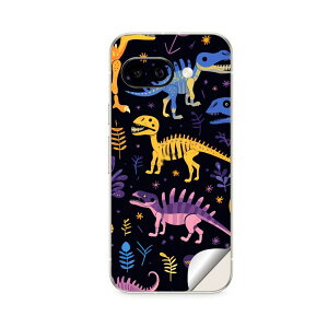 Google Pixel 9/9a/9 Pro/9 Pro XL/9 Pro Fold �Ή� �X�L���V�[�� �������� �w�� �ی� �J�o�[ �X�e�b�J�[ �X�}�z ������� �\�邾�� ����2������ igsticker �_�C�i�\�[ ���� Dinosaur �J���t�� 035644