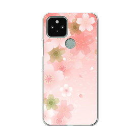 Google Pixel 5 専用ケース ハードケース softbank ソフトバンク igcase スマホカバー カバー ケース 000987 フラワー 桜　花