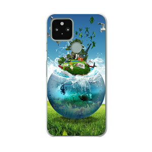 Google Pixel 5 専用ケース ハードケース softbank ソフトバンク igcase スマホカバー カバー ケース 003381 クール 写真・風景 海 空 イラスト
