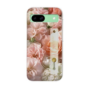 【送料無料】Pixel 8a 用 ハードケース スマホ ベルト付 スマホバンド 落下防止 シリコン スタンド機能付 リング スリム 背面 片手持ち カバー 携帯リング フィンガーリング 角度調整 000851 バ