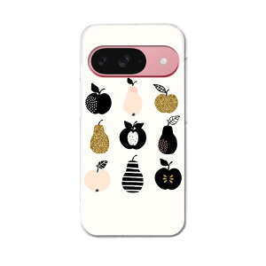 Google Pixel 9 / Pixel 9 pro 共通対応 6.3インチ ハードケース pixel9 pixel9pro 対応 ケース カバー 016373 食べ物 リンゴ なし 果実