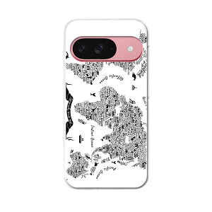 Google Pixel 9 / Pixel 9 pro ���ʑΉ� 6.3�C���` �n�[�h�P�[�X pixel9 pixel9pro �Ή� �P�[�X �J�o�[ 017791 �n�}�@map�@�u���b�N