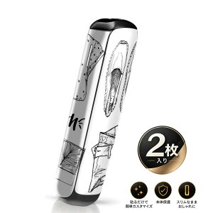 Ploom AURA �p �X�L���V�[�� �v���[�� �I�[�� �Ή� �X�e�b�J�[ 2������ �ی� �t�B���� �f�R �A�N�Z�T���[ igsticker �t�@�b�V�����@�m���@������� 014255