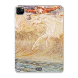 iPad Pro 12.9inch 2020発売モデル 第4世代 アイパッドプロ 12.9インチ タブレットケース タブレットカバー TPU ソフトケース A2229 A2069 A2232 A2233 003223 写真・風景 クール 海 絵画 イラスト