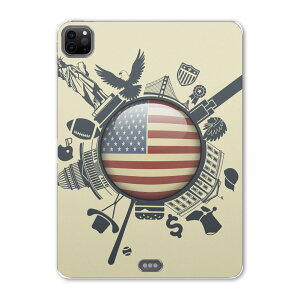 iPad Pro 11 第2世代 2020年版 用 ケース ソフト TPUケース A2228 A2068 A2230 対応 タブレットケース タブレットカバー 009612 外国 国旗 風景