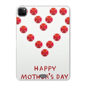 iPad Pro 11 第2世代 2020年版 用 ケース ソフト TPUケース A2228 A2068 A2230 対応 タブレットケース タブレットカバー 015278 母の日 バラ 花 母 カーネーション