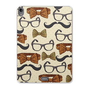 iPad Pro 11inch 第1世代 2018年 アイパッドプロ 11インチ タブレットケース タブレットカバー TPU ソフトケース A1980 A2013 A1934 A1979 006795 眼鏡 蝶ネクタイ