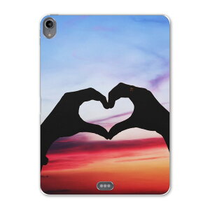 iPad Pro 12.9 第3世代 2019年版 用 ケース ソフト TPUケース A1876 A2014 A1895 対応 タブレットケース タブレットカバー 009663 空 ハート 写真