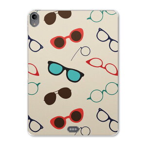 iPad Pro 11inch 第1世代 2018年 アイパッドプロ 11インチ タブレットケース タブレットカバー TPU ソフトケース A1980 A2013 A1934 A1979 010508 サングラス めがね ファッション