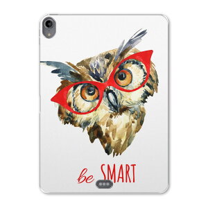 iPad Pro 12.9 第3世代 2019年版 用 ケース ソフト TPUケース A1876 A2014 A1895 対応 タブレットケース タブレットカバー 013424 ふくろう とり めがね
