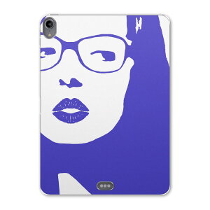 iPad Pro 12.9 第3世代 2019年版 用 ケース ソフト TPUケース A1876 A2014 A1895 対応 タブレットケース タブレットカバー 013590 顔 女性 眼鏡