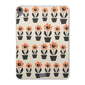 iPad Pro 12.9 ��3���� 2019�N�� �p �P�[�X �\�t�g TPU�P�[�X A1876 A2014 A1895 �Ή� �^�u���b�g�P�[�X �^�u���b�g�J�o�[ 015982 �ԁ@flower�@�I�����W
