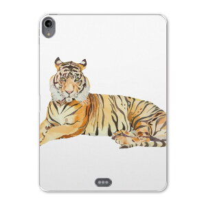 iPad Pro 11 ��1���� 2018�N�� �p �P�[�X �\�t�g TPU�P�[�X A1980 A2013 A1934 �Ή� �^�u���b�g�P�[�X �^�u���b�g�J�o�[ 017543 �A�j�}�� �g���@Tiger�@����