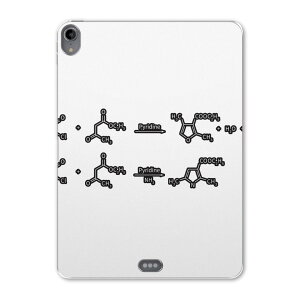 iPad Pro 11 ��1���� 2018�N�� �p �P�[�X �\�t�g TPU�P�[�X A1980 A2013 A1934 �Ή� �^�u���b�g�P�[�X �^�u���b�g�J�o�[ 017707 Chemical ���w�� Chemical formula�@���w��