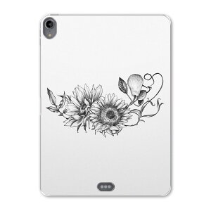 iPad Pro 11 ��1���� 2018�N�� �p �P�[�X �\�t�g TPU�P�[�X A1980 A2013 A1934 �Ή� �^�u���b�g�P�[�X �^�u���b�g�J�o�[ 019562 �t�H���g flower ���m�N�� ��