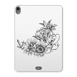 iPad Pro 12.9 ��3���� 2019�N�� �p �P�[�X �\�t�g TPU�P�[�X A1876 A2014 A1895 �Ή� �^�u���b�g�P�[�X �^�u���b�g�J�o�[ 019563 �t�H���g flower ���m�N�� ��